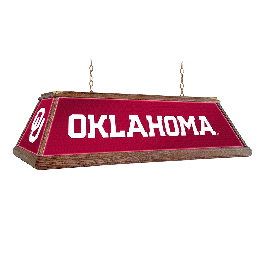 Oklahoma Sooners Premium Pool Table Light