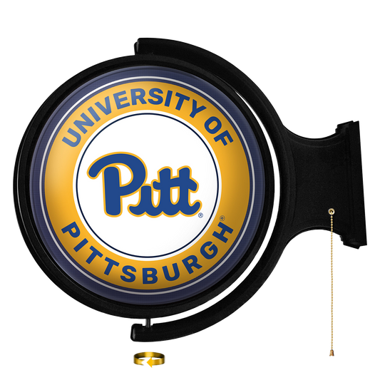 Pittsburgh Panthers Round Rotating Wall Sign