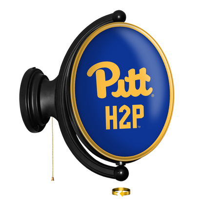 Pittsburgh Panthers Oval Rotating Wall Sign