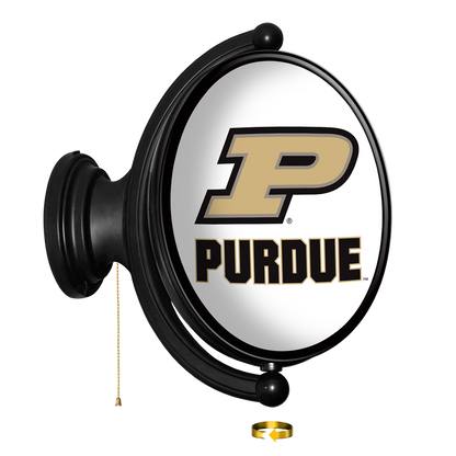 Purdue Boilermakers Oval Rotating Wall Sign