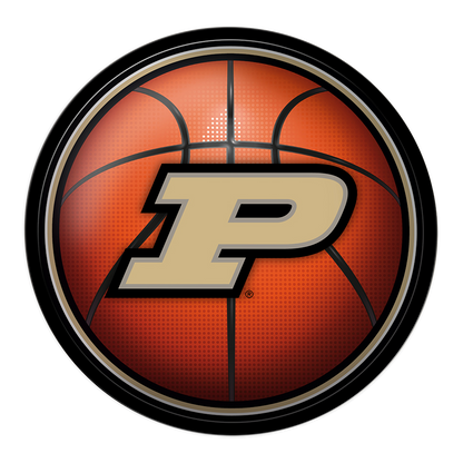 Purdue Boilermakers Basketball Modern Disc Wall Sign