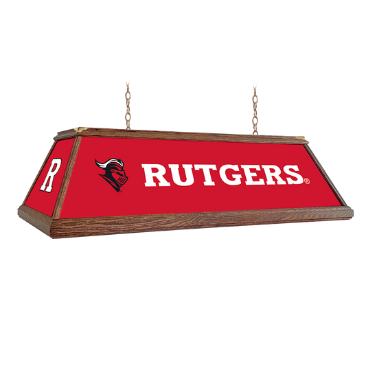 Rutgers Scarlet Knights Premium Pool Table Light