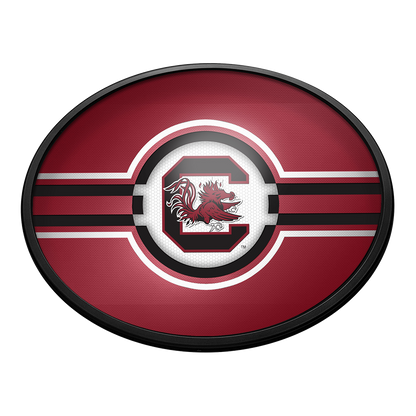 South Carolina Gamecocks Slimline Oval Lighted Wall Sign