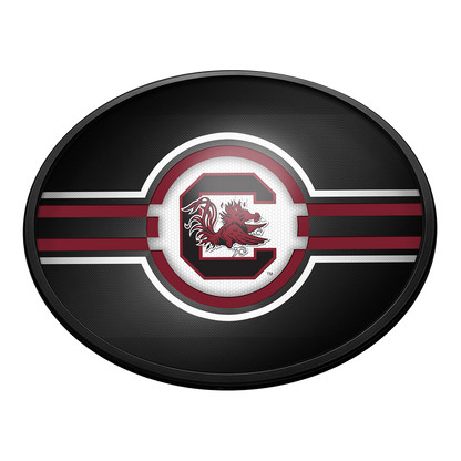 South Carolina Gamecocks Slimline Oval Lighted Wall Sign