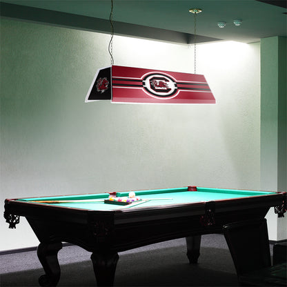 South Carolina Gamecocks Edge Glow Pool Table Light Room View