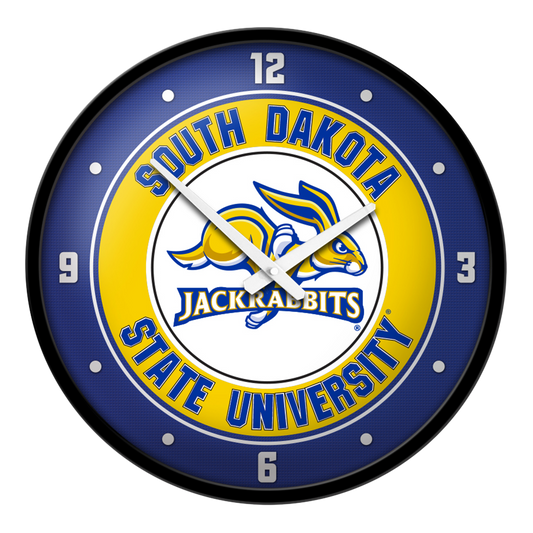 South Dakota State JackRabbits Round Wall Clock
