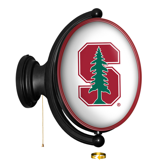 Stanford Cardinal Oval Rotating Wall Sign