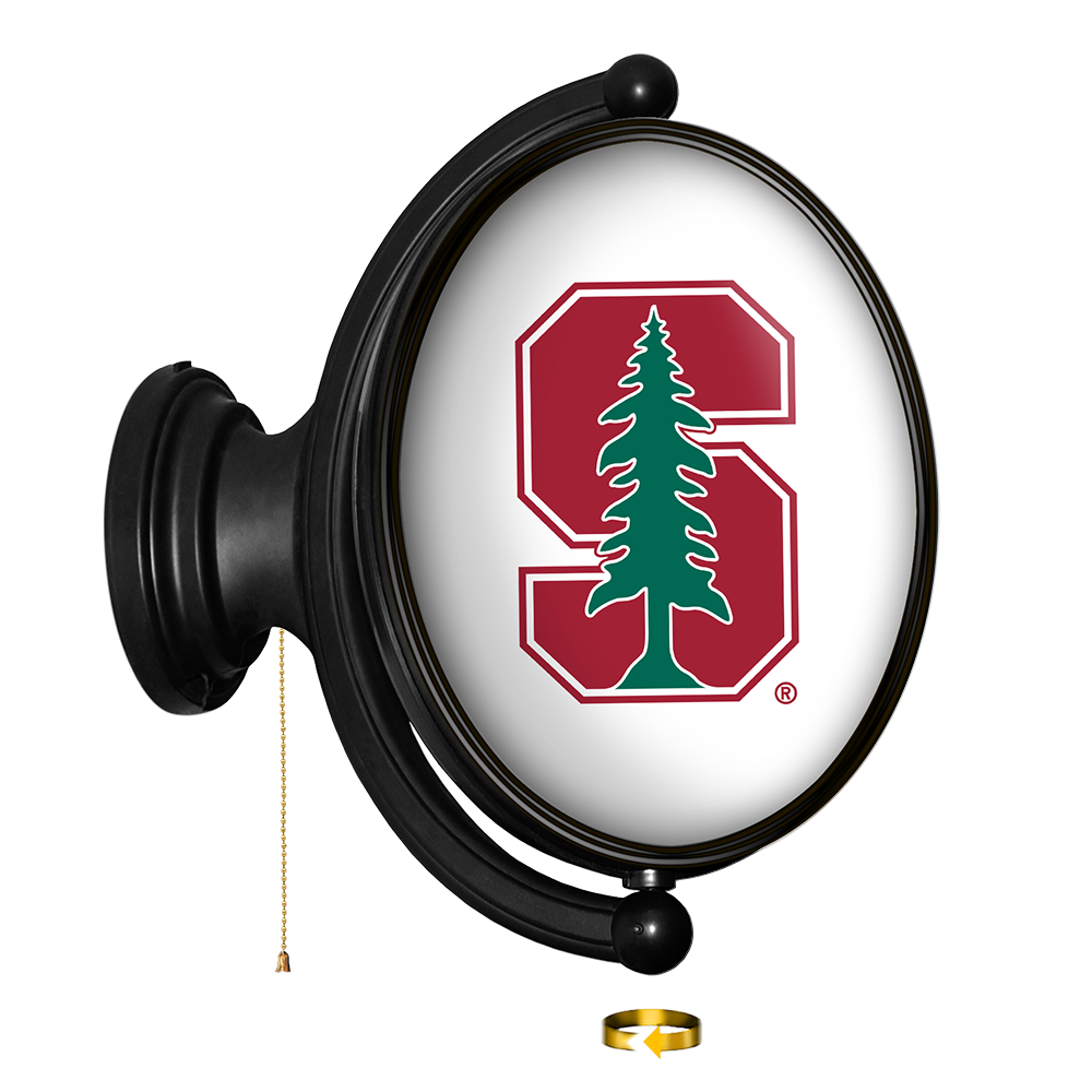 Stanford Cardinal Oval Rotating Wall Sign