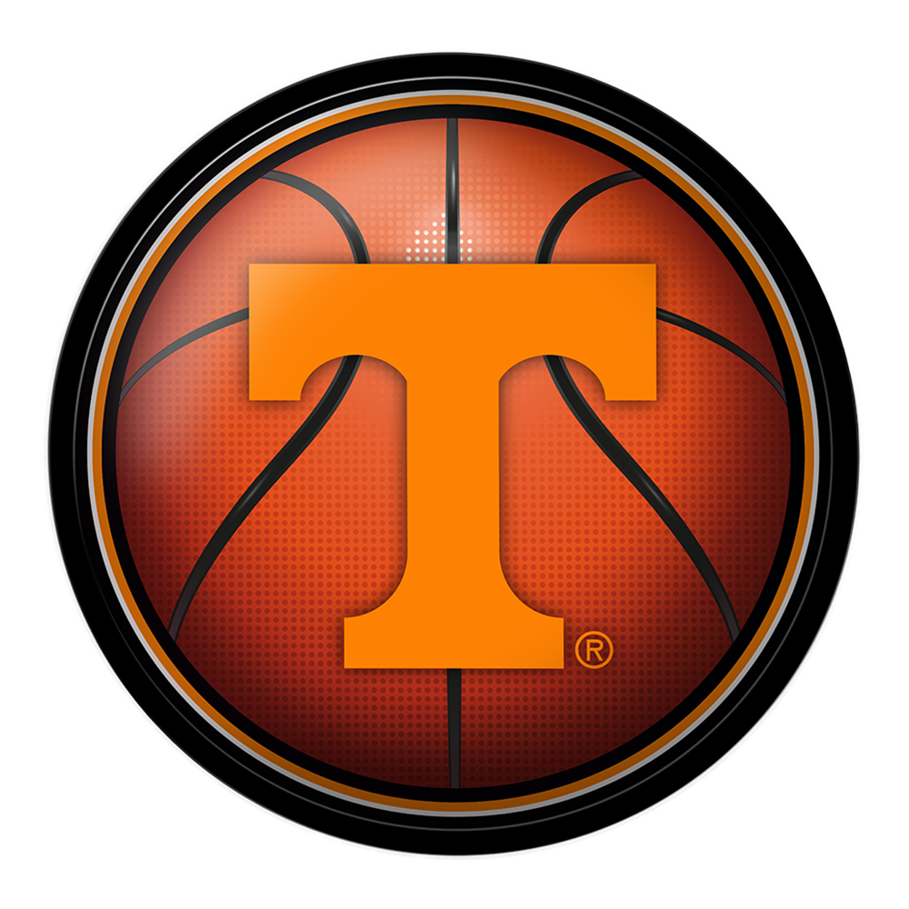 Tennessee Volunteers Basketball Modern Disc Wall Sign