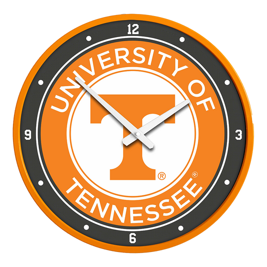 Tennessee Volunteers Round Wall Clock