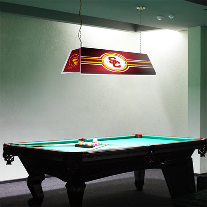 USC Trojans Edge Glow Pool Table Light Room View