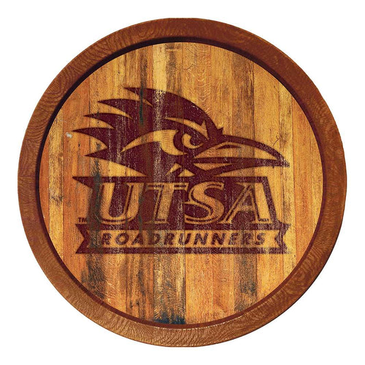 Texas San Antonio Road Runners Branded Barrel Top Sign