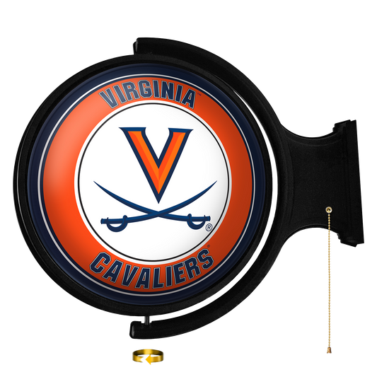 Virginia Cavaliers Round Rotating Wall Sign