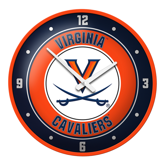 Virginia Cavaliers Round Wall Clock