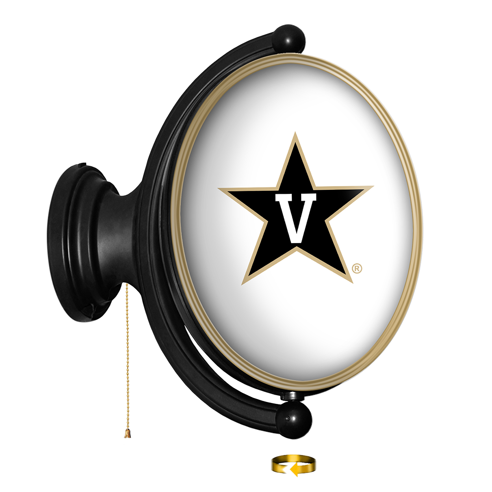 Vanderbilt Commodores Oval Rotating Wall Sign