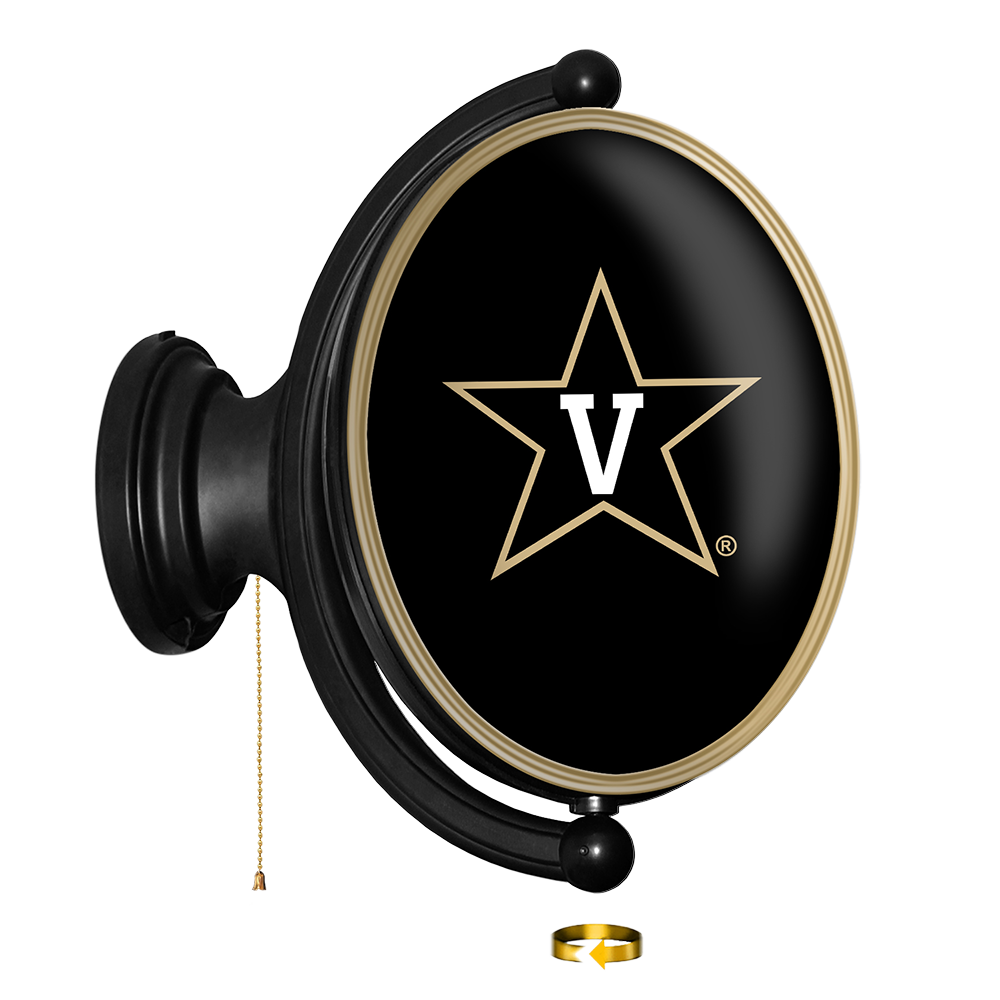 Vanderbilt Commodores Oval Rotating Wall Sign