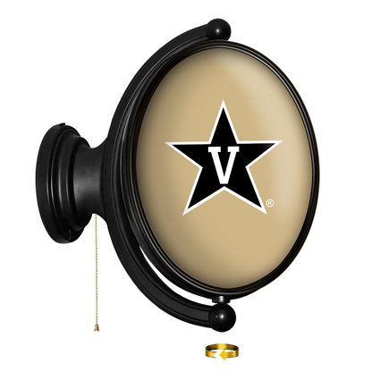 Vanderbilt Commodores Oval Rotating Wall Sign