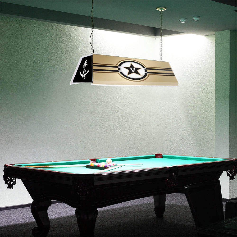 Vanderbilt Commodores Edge Glow Pool Table Light Room View