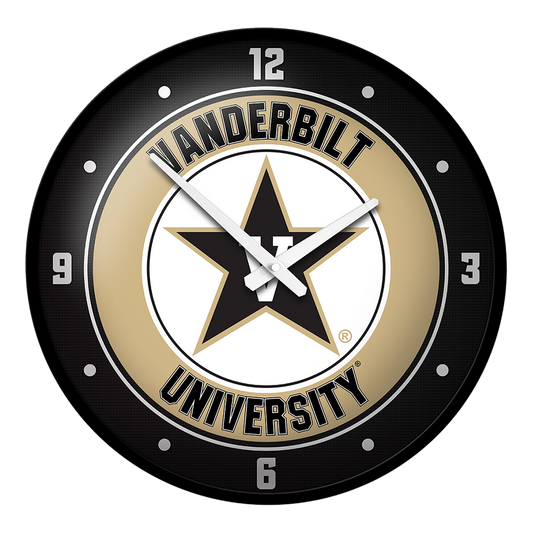 Vanderbilt Commodores Round Wall Clock