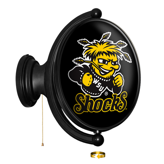 Wichita State Shockers Oval Rotating Wall Sign
