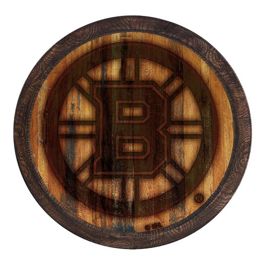 Boston Bruins Branded Barrel Top Sign
