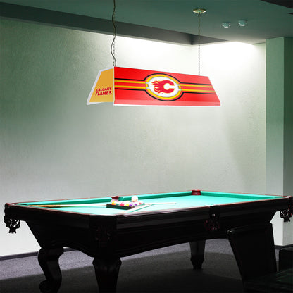 Calgary Flames Edge Glow Pool Table Light Room View