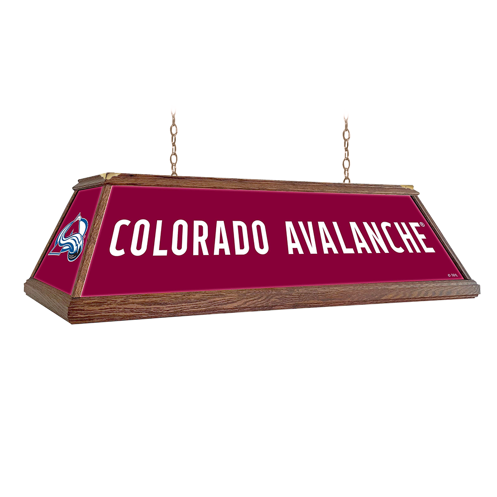 Colorado Avalanche Premium Pool Table Light