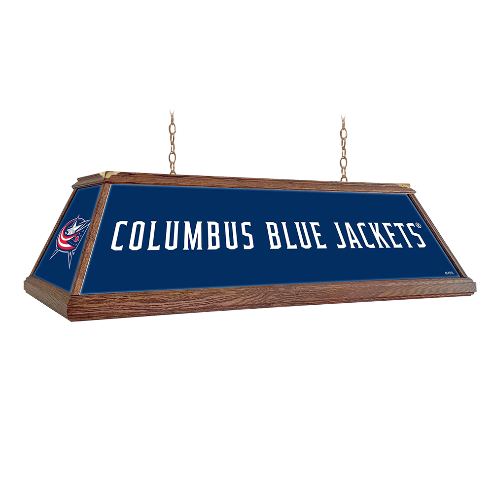 Columbus Blue Jackets Premium Pool Table Light