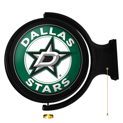 Dallas Stars Round Rotating Wall Sign