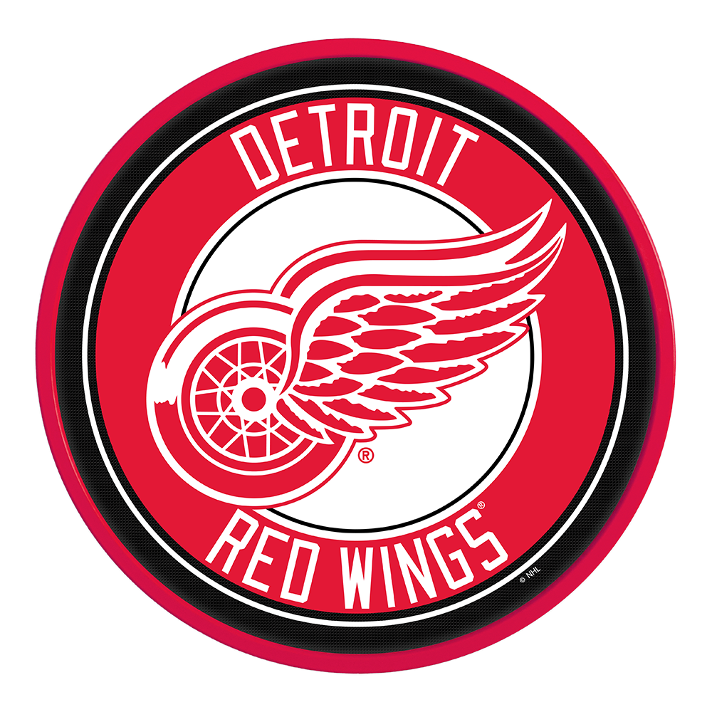 Detroit Red Wings Modern Disc Wall Sign