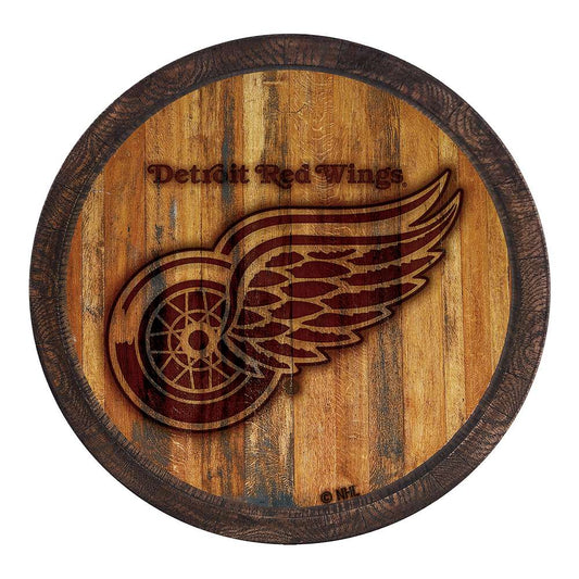 Detroit Red Wings Branded Barrel Top Sign