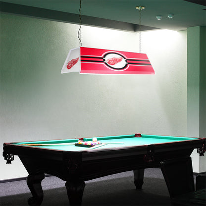Detroit Red Wings Edge Glow Pool Table Light Room View