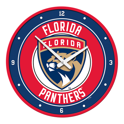 Florida Panthers Round Wall Clock