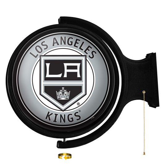 Los Angeles Kings Round Rotating Wall Sign