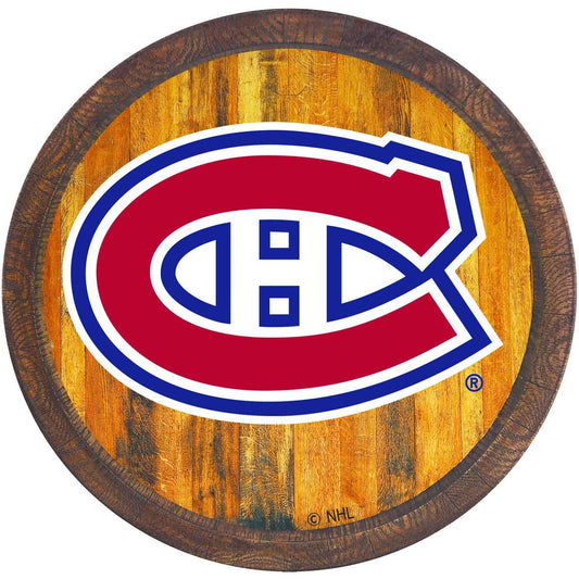 Montreal Canadiens Barrel Top Sign
