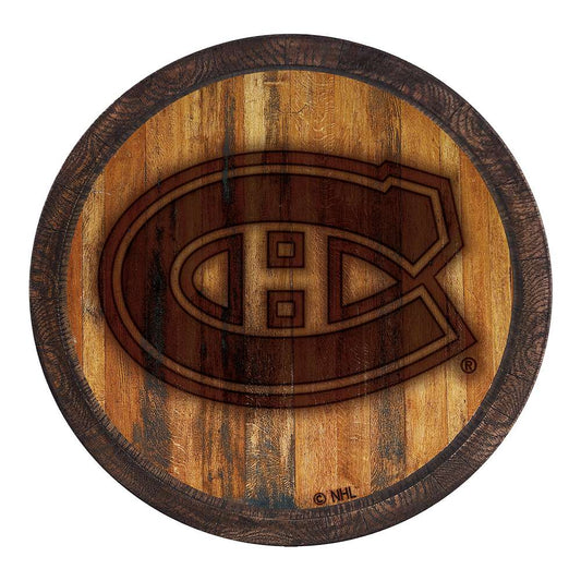 Montreal Canadiens Branded Barrel Top Sign
