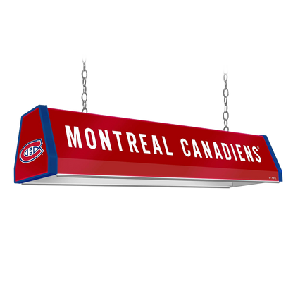 Montreal Canadiens Standard Pool Table Light