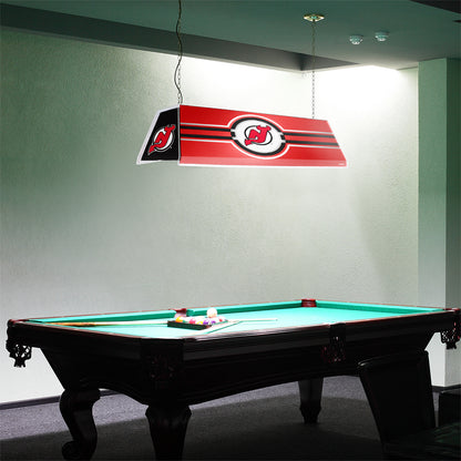 New Jersey Devils Edge Glow Pool Table Light Room View