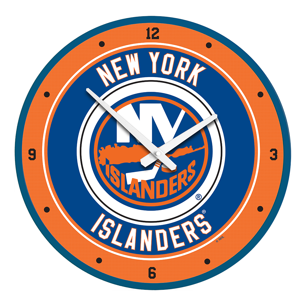 New York Islanders Round Wall Clock