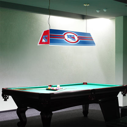 New York Rangers Edge Glow Pool Table Light Room View