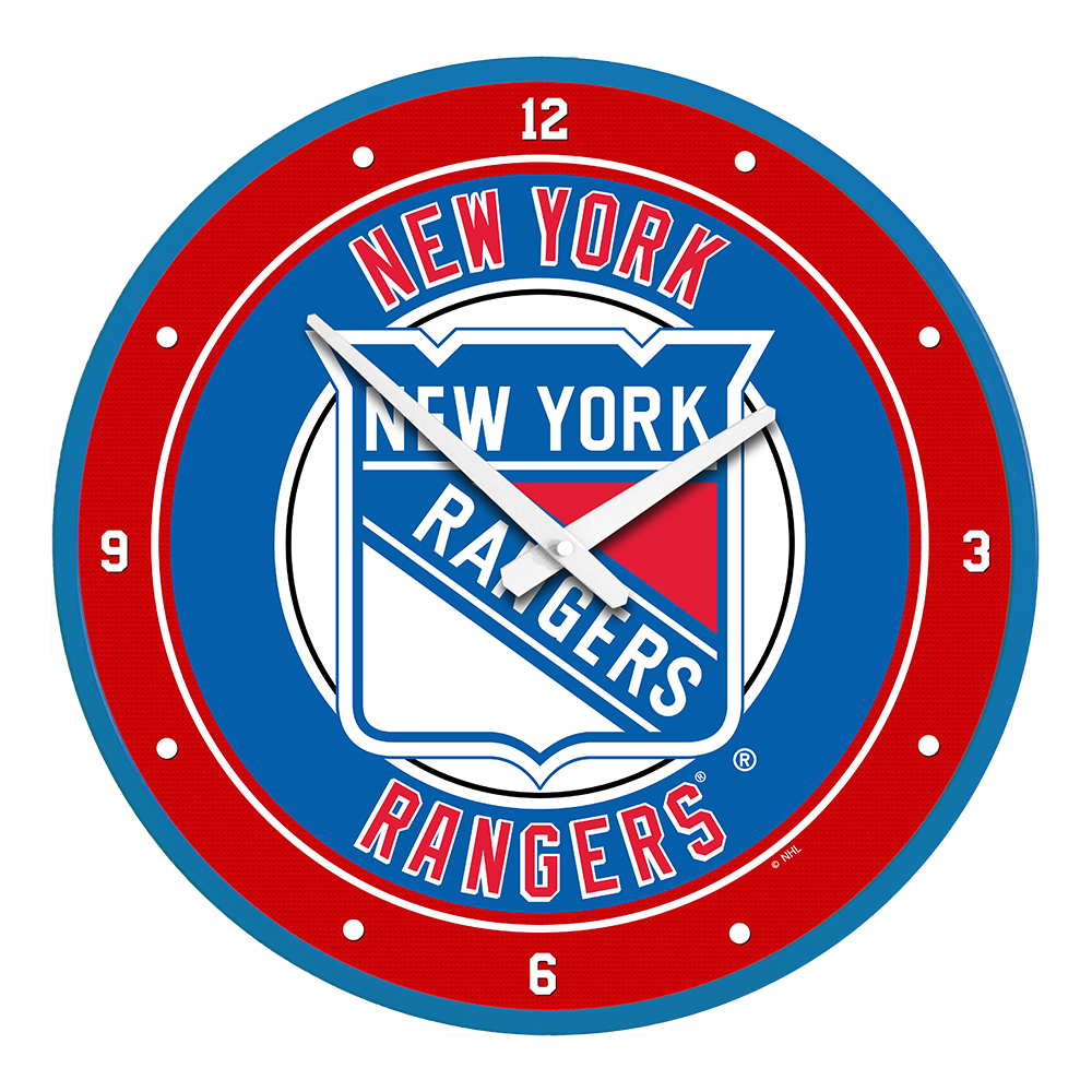 New York Rangers Round Wall Clock