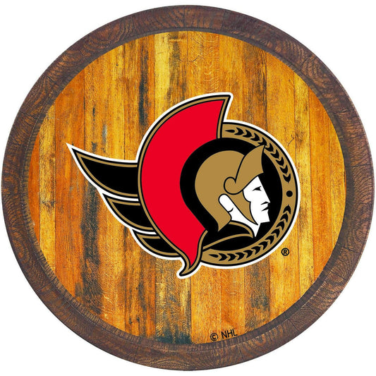 Ottawa Senators Barrel Top Sign