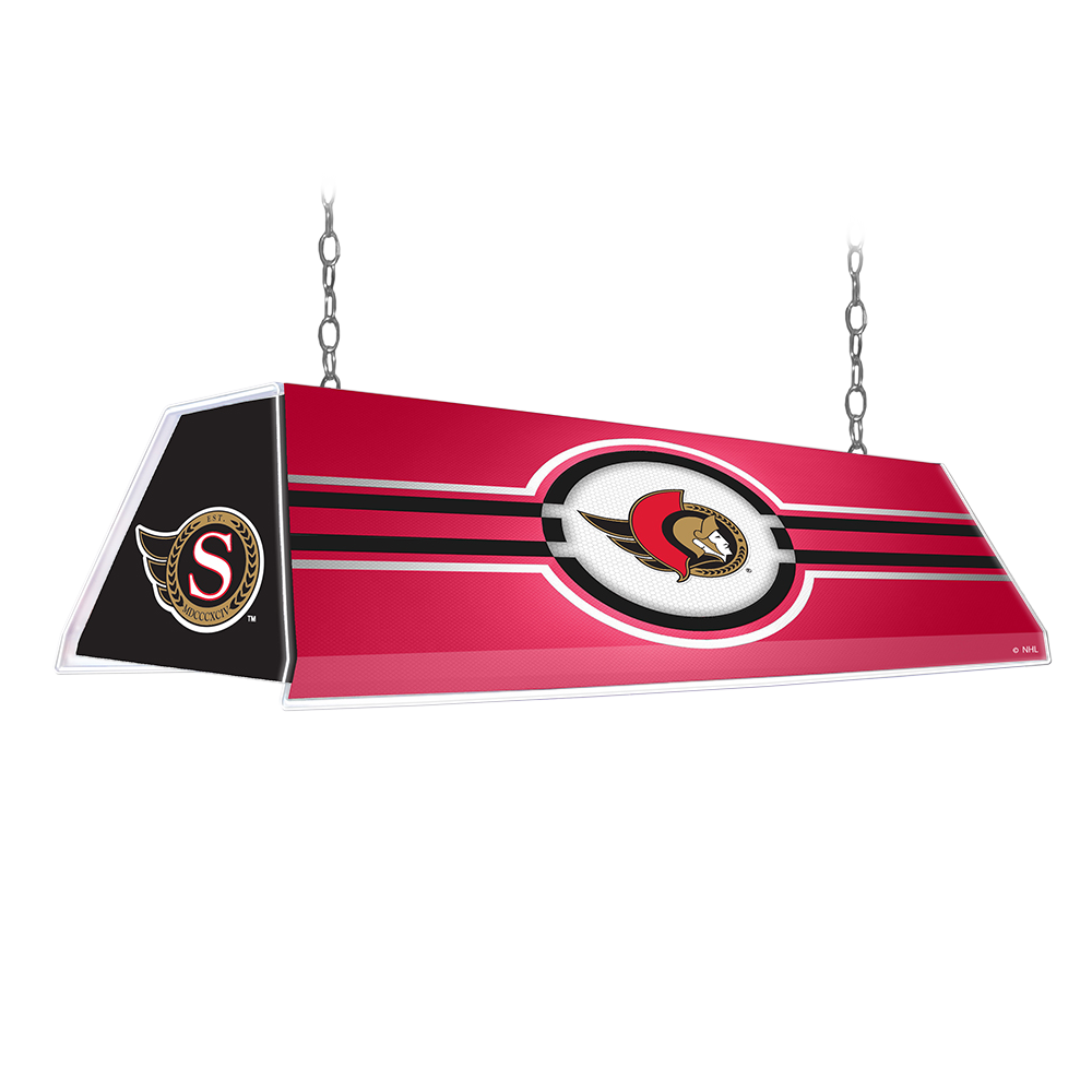 Ottawa Senators Edge Glow Pool Table Light