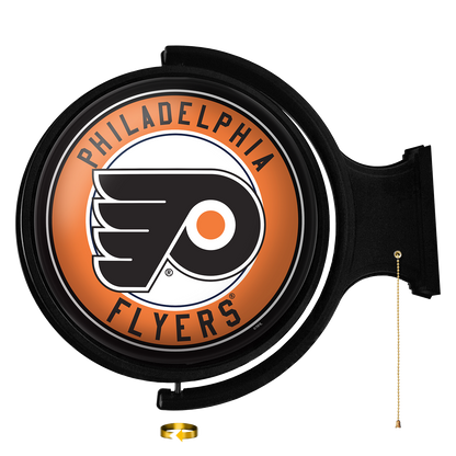 Philadelphia Flyers Round Rotating Wall Sign