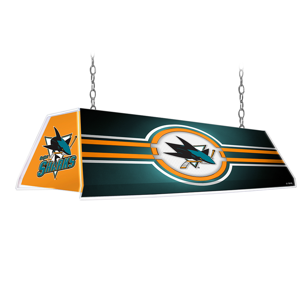 San Jose Sharks Edge Glow Pool Table Light