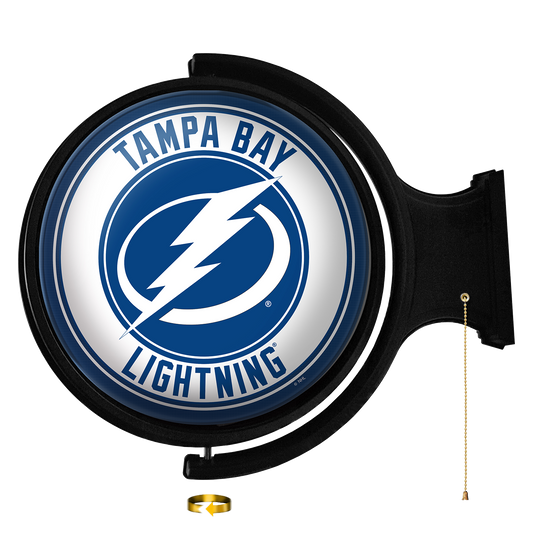 Tampa Bay Lightning Round Rotating Wall Sign