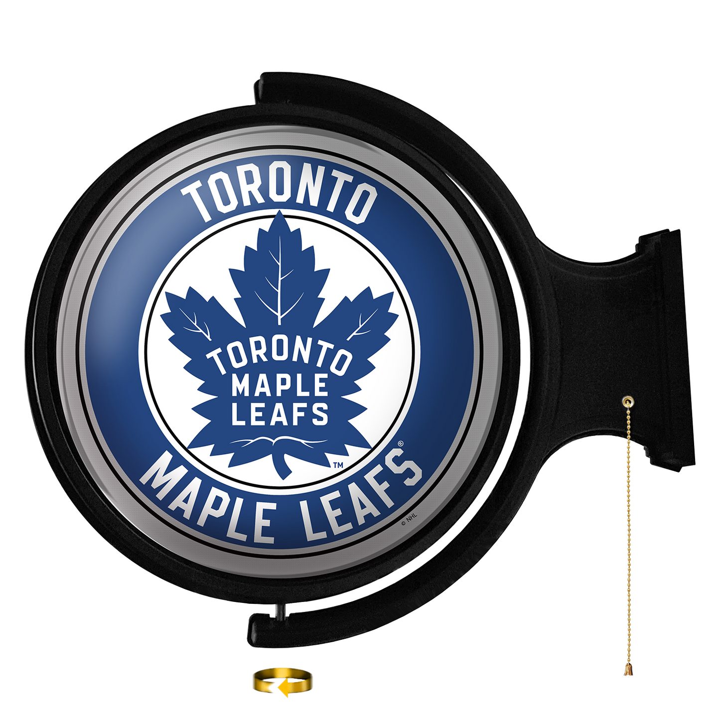 Toronto Maple Leafs Round Rotating Wall Sign