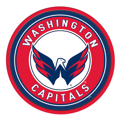 Washington Capitals Modern Disc Wall Sign