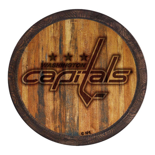 Washington Capitals Branded Barrel Top Sign