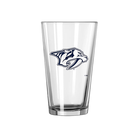 Nashville Predators pint glass